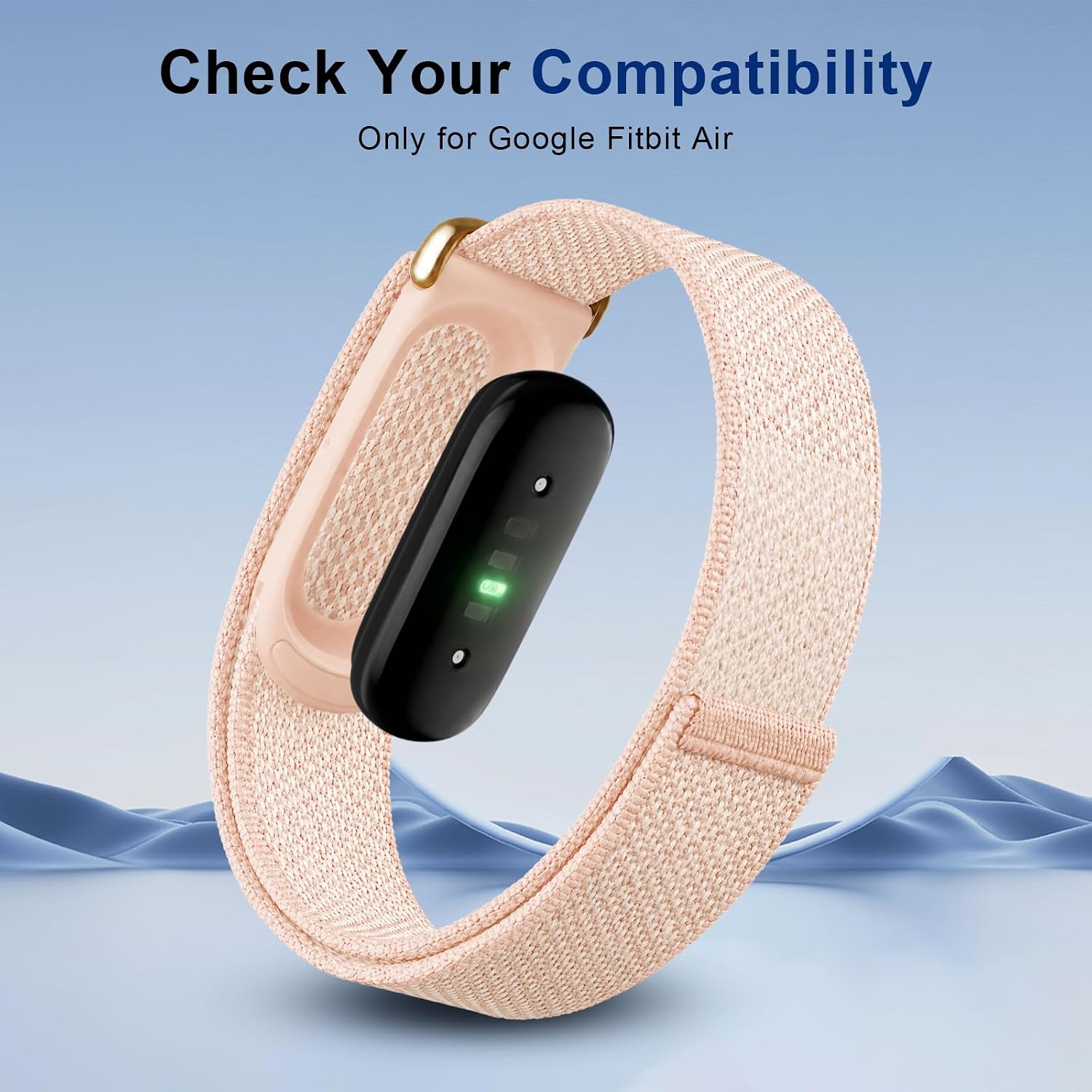 Nylon Replacement Strap Compatible with Google Fitbit Air image 3
