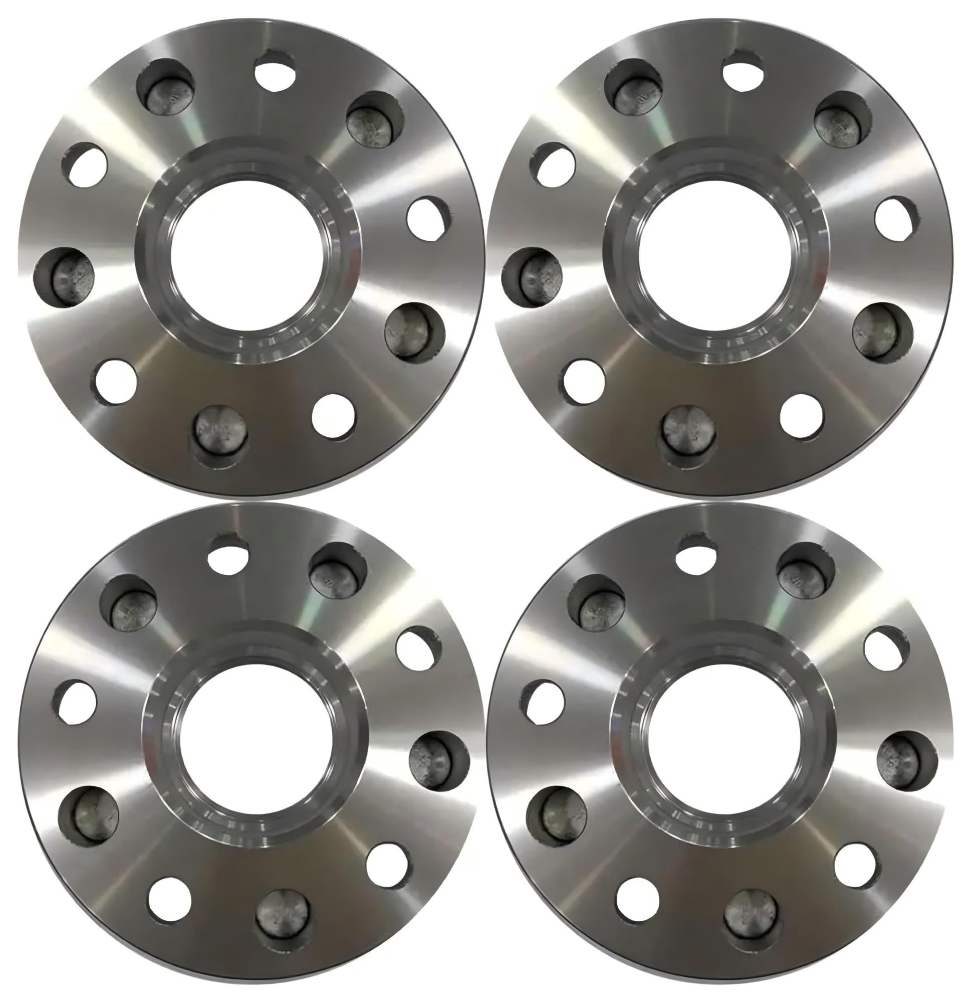 Adaptateur de roue 4 pièces/ensemble argent 30mm entretoises de roue moyeu pour Kit d'élargissement centré en alliage d'aluminium