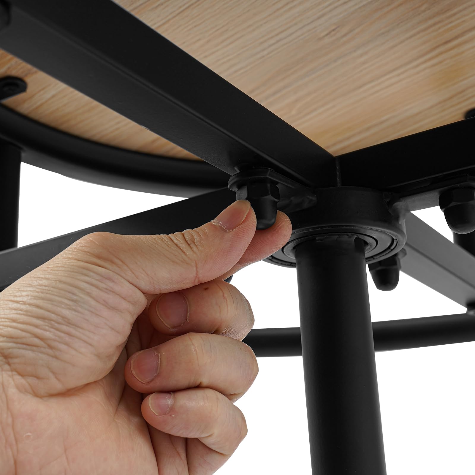 Appendiabiti rotondo girevole a 360°, 60 x 140 cm, in metallo girevole per boutique, negozi di abbigliamento, supporto rotondo con rotazione per la decorazione del negozio