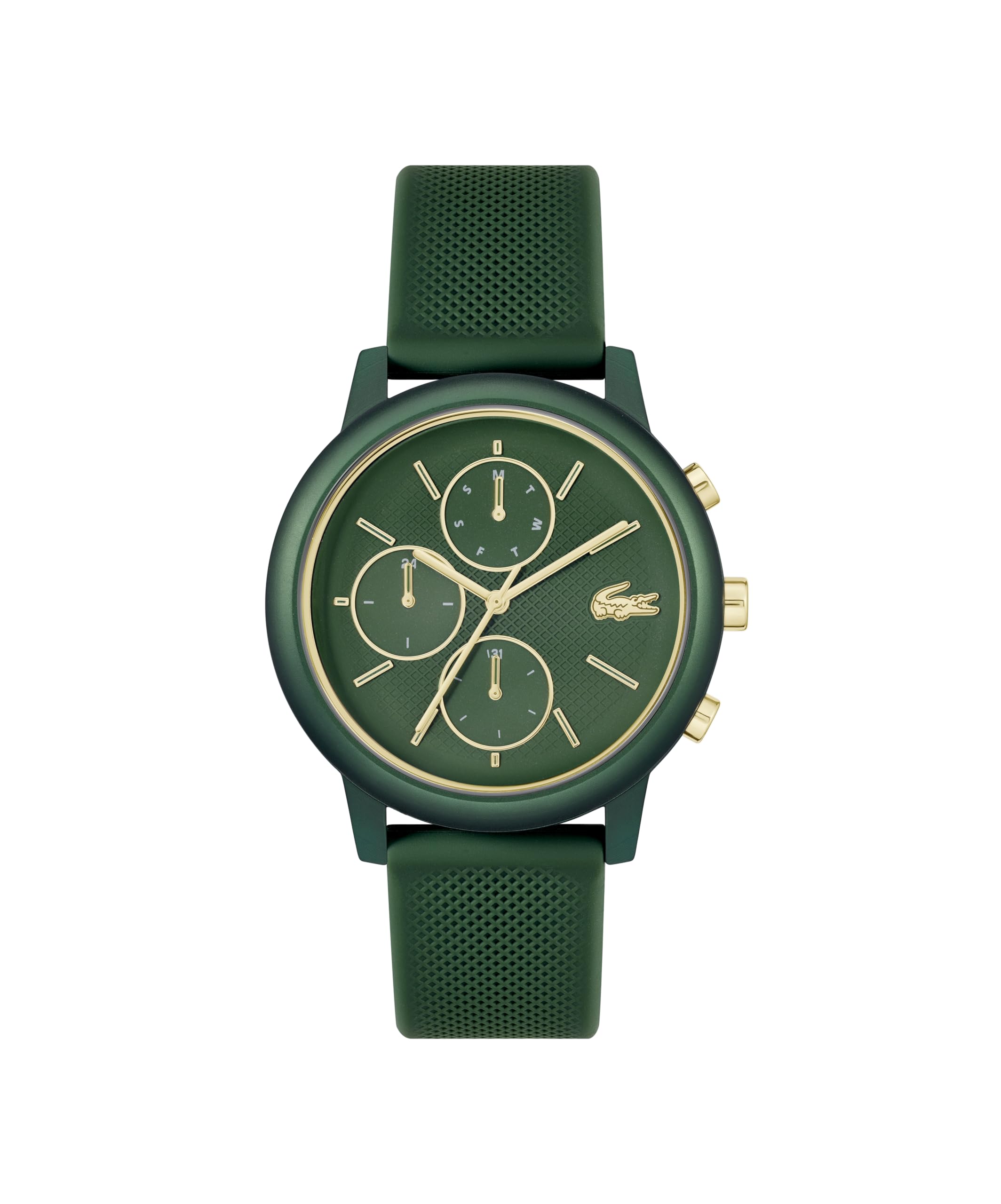 Lacoste Men's Green .12.12 Move function Watch in Size 42, Sports Direct