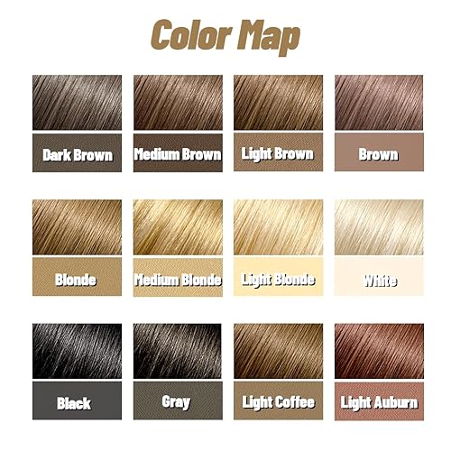 Miniatura 7 de SOVONCARE Polvo instantáneo de línea de cabello, sombra de línea de cabello, cobertura de cabello gris, polvo de retoque de cabello para cabello