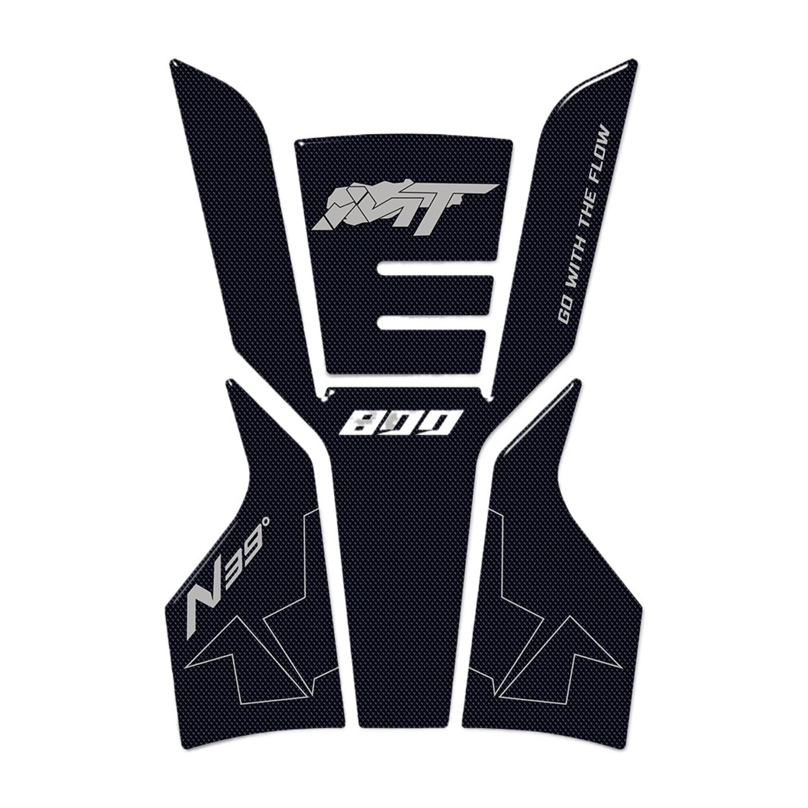 Motorcycle Gas Tank pad 2023 800mt Sticker 3D Epoxy Kit Motorcycle Tank Pad Protection for CFMoto 800MT 800 MT 2022 2024