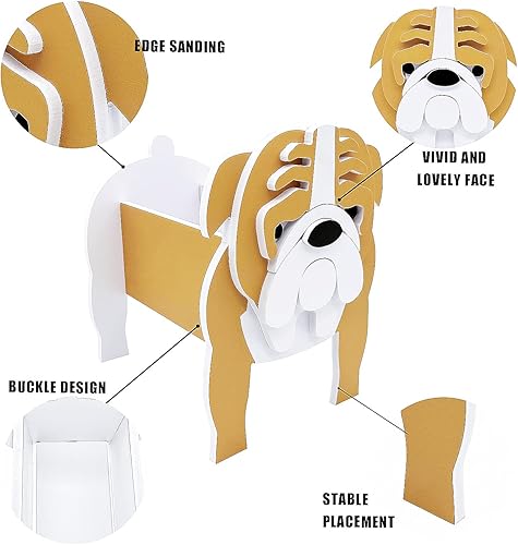 Miniatura 2 de Maceta de bulldog inglés, maceta para perros, maceta con forma de animal 2022, macetas de jardín para suculentas de jardín de primera calidad,