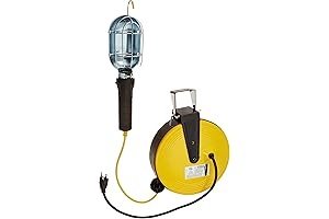 Bayco SL-851 Professional Series Retractable Work Lights for Garage and Workshop