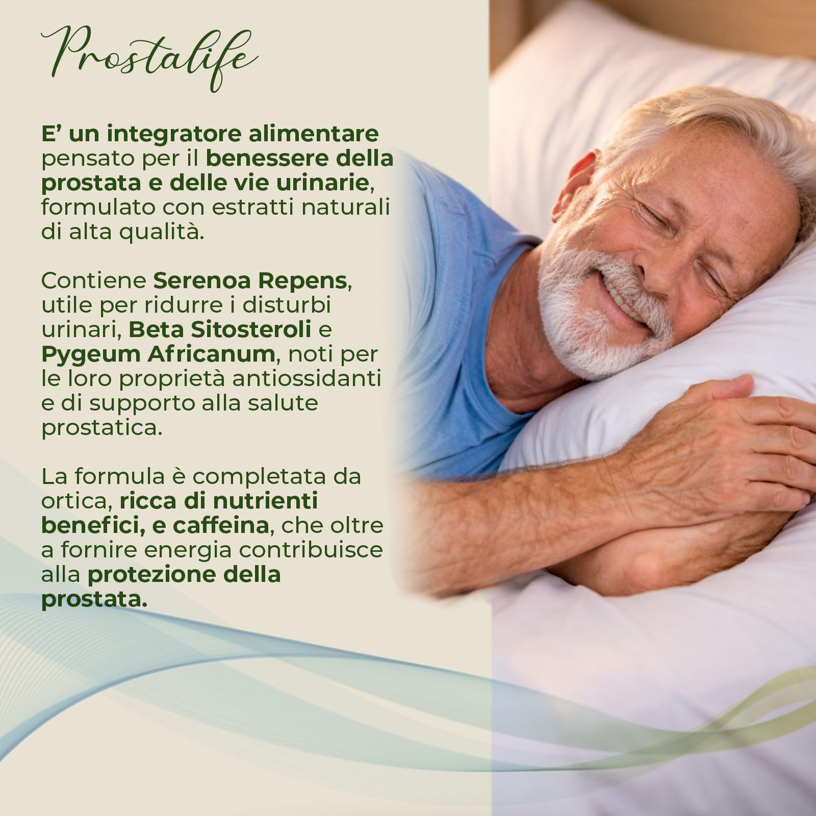 AP PLUS Prostalife – Integratore Prostata Uomo per il Benessere Urinario, Serenoa Repens, Ortica, Pygeum Africanum, Beta Sitosteroli | 90 Compresse