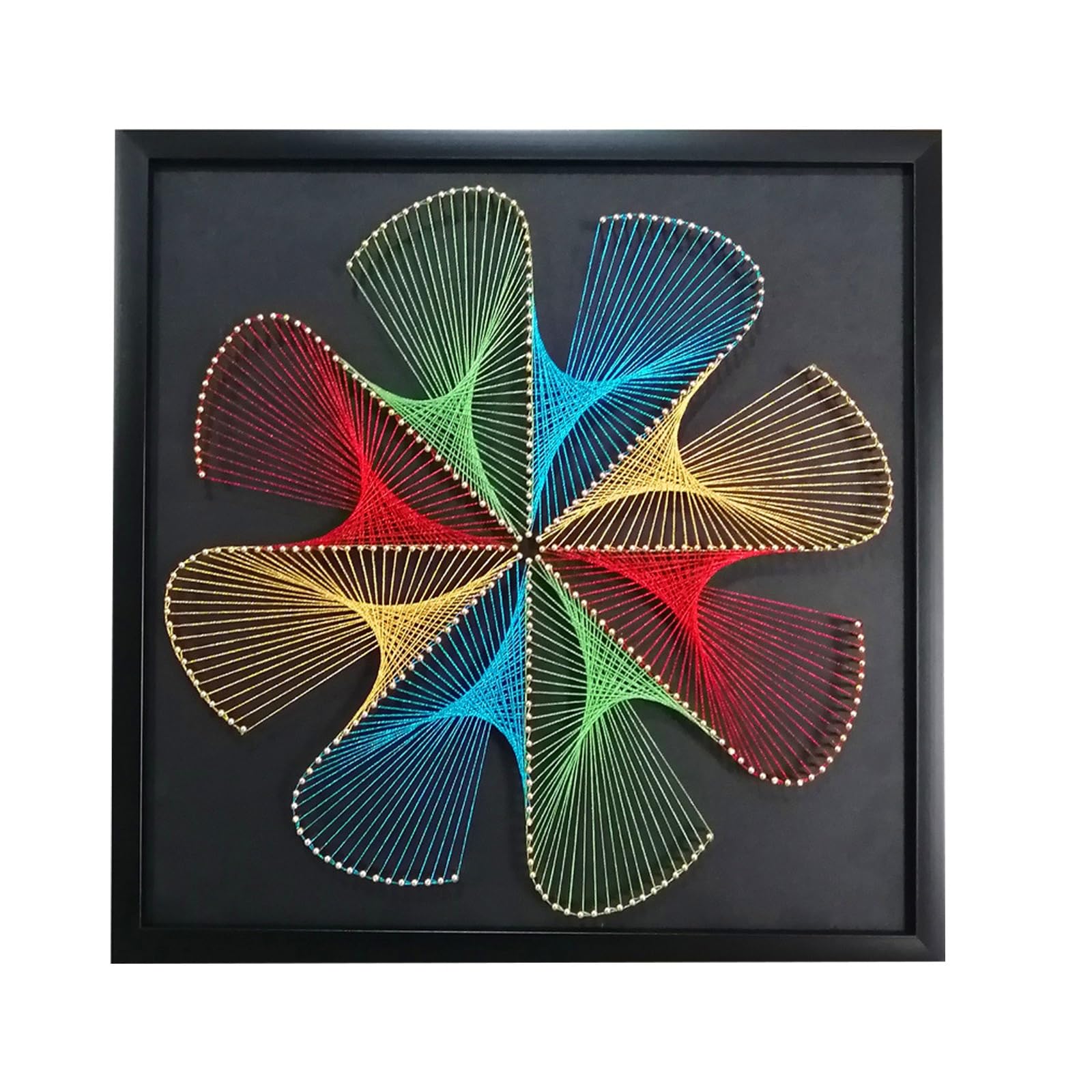 3D String Art Bastelset für Anfänger für Erwachsene und Anfänger, einzigartiges Geschenk(A4,30 * 30CM)