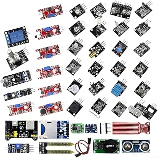 37 In 1 Sensoren Kit Für Arduino Mit 5v Netzteil Und Kunststoffbox Für Elektronik Projekte Robotik Bildung Hobbyist Entwicklung