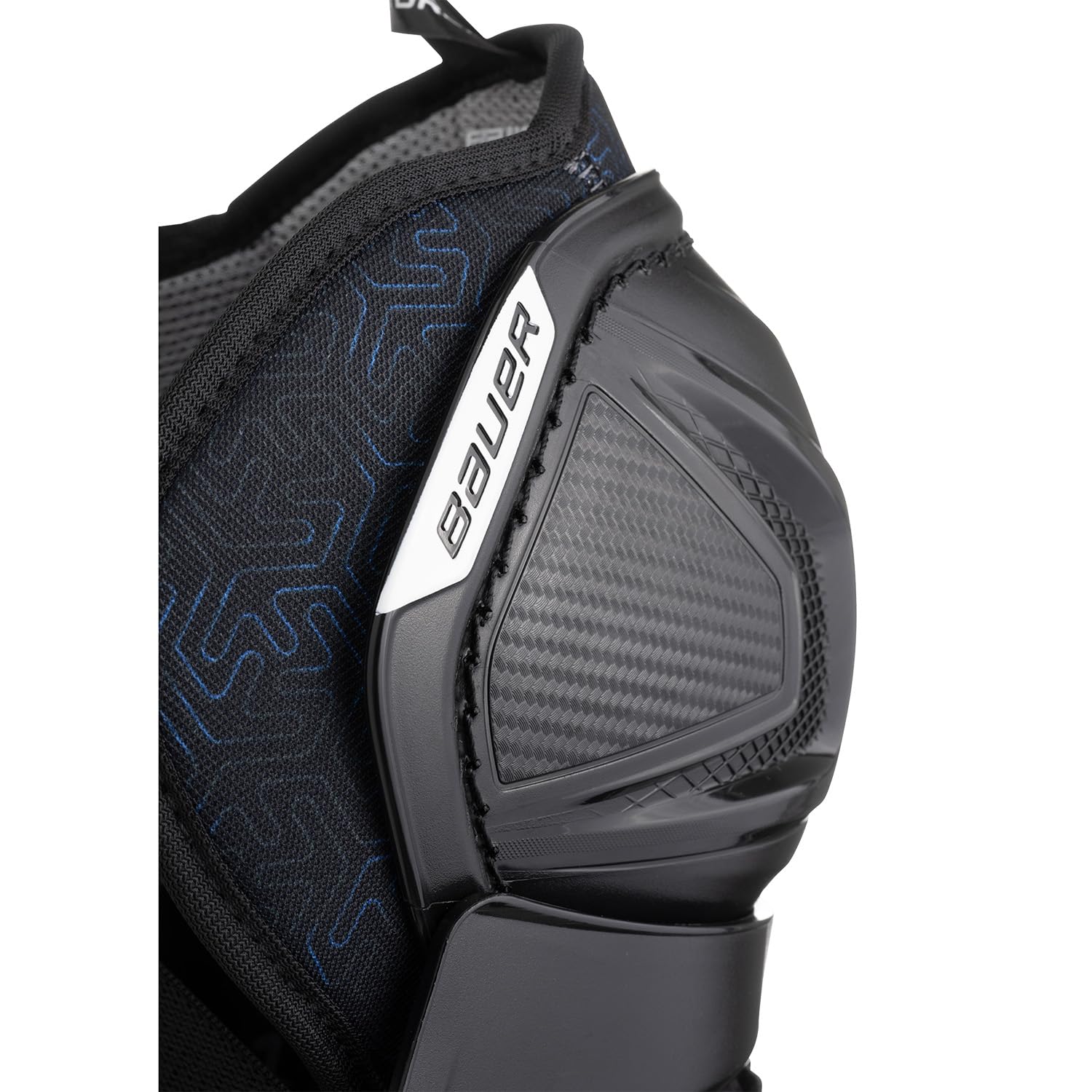 Bauer X II 2.0 - Espinilleras para hockey sobre hielo (15")