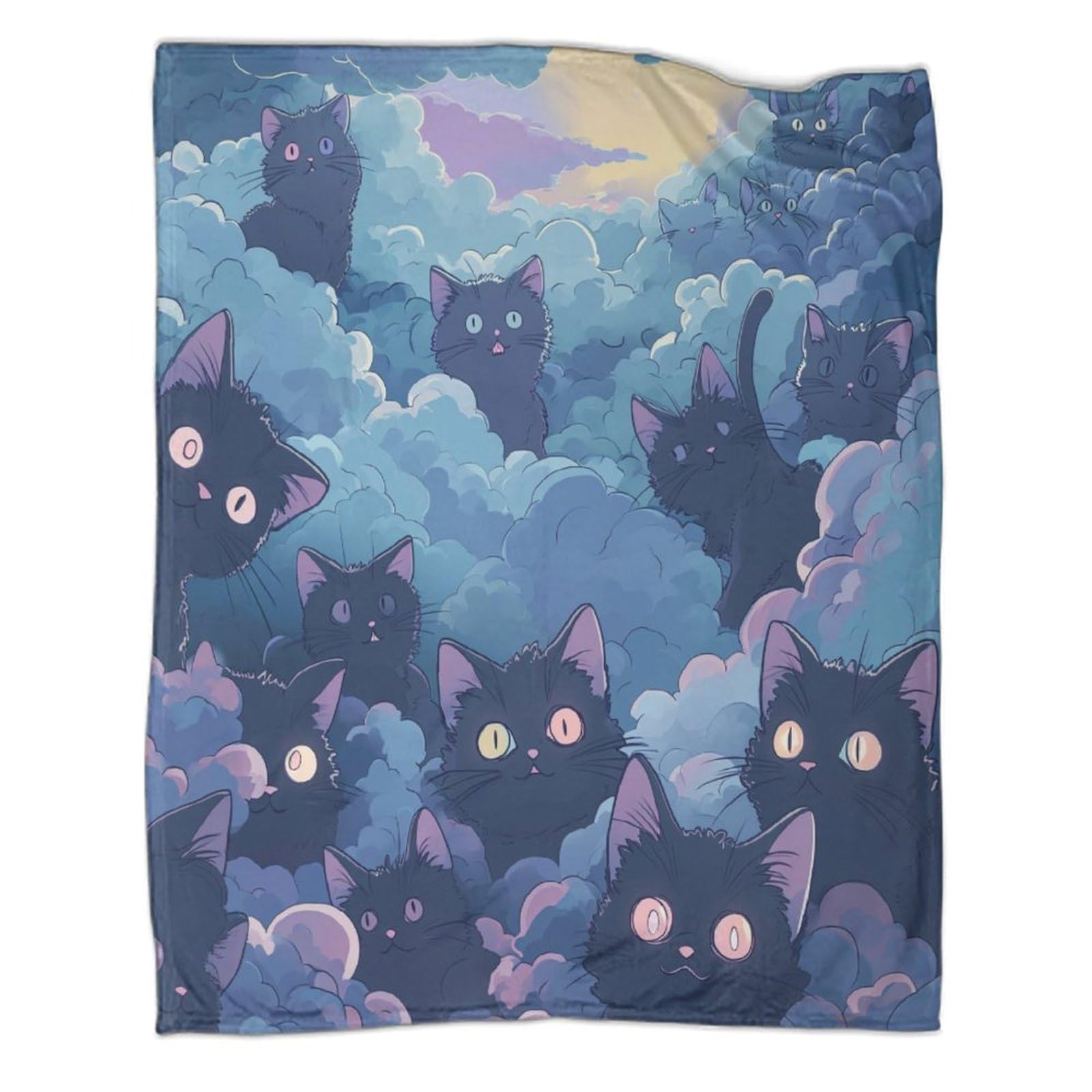 Coperta morbida in pile di flanella, ideale come regalo di compleanno per amici, familiari, regalo di Natale per amici e partner, coperta natalizia per divano e letto, 150 x 200 cm