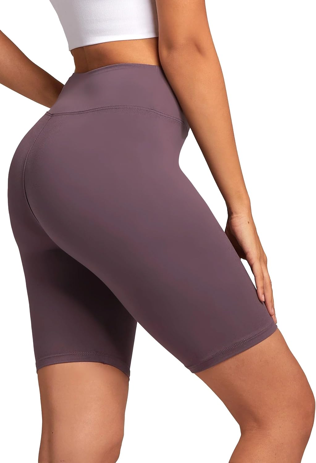 Conceited High Waisted Ultra Soft Leggings for Women - Full Length, Capri Length and Biker Shorts - Available in Plus Size
