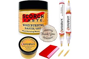 Scorch Paste Marker Kit with Heat Gun: A Complete Wood Burning Solution