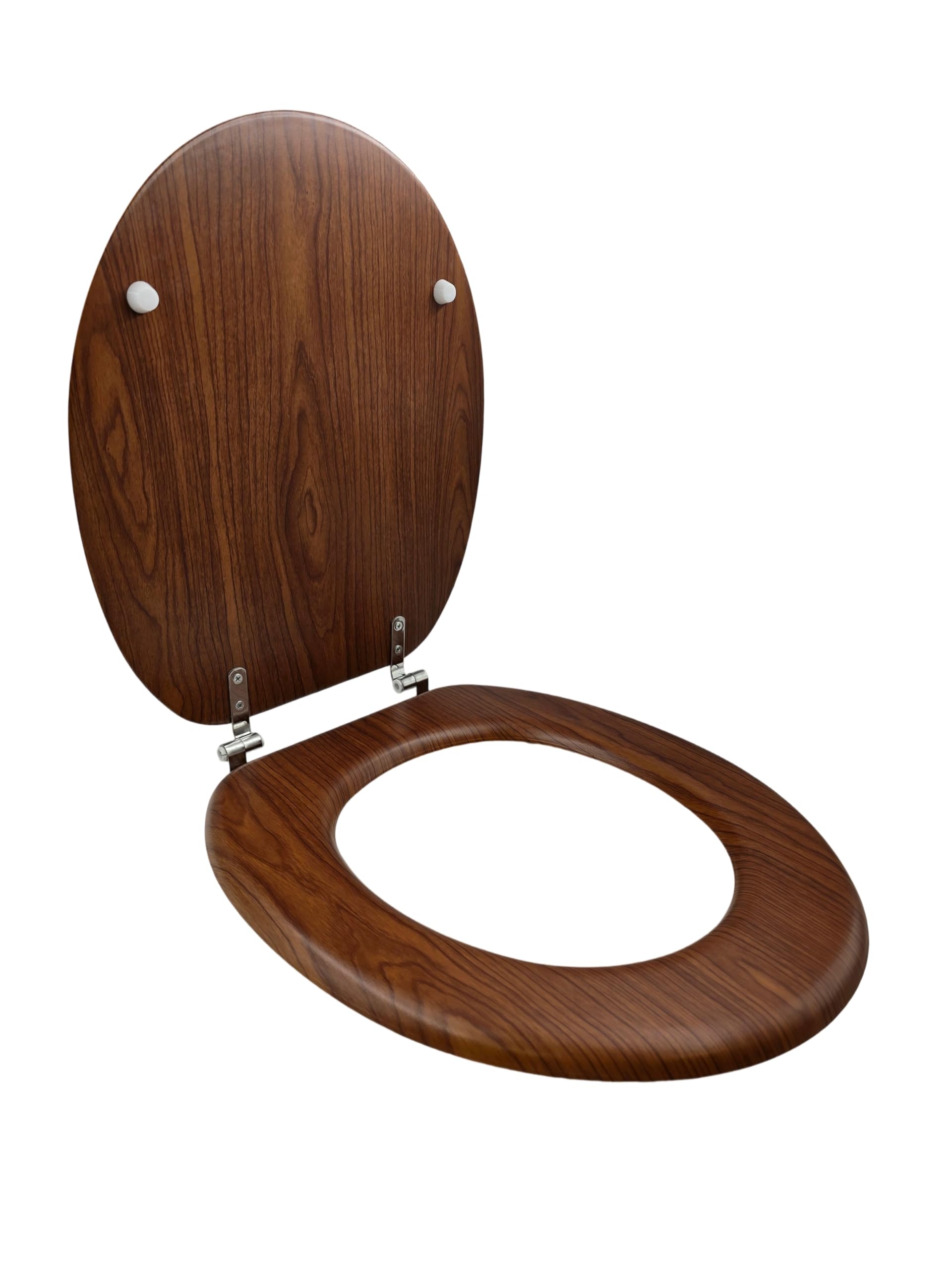 AIYI Wooden Toilet Seat (Dark Walnut Brown) : Amazon.co.za: DIY