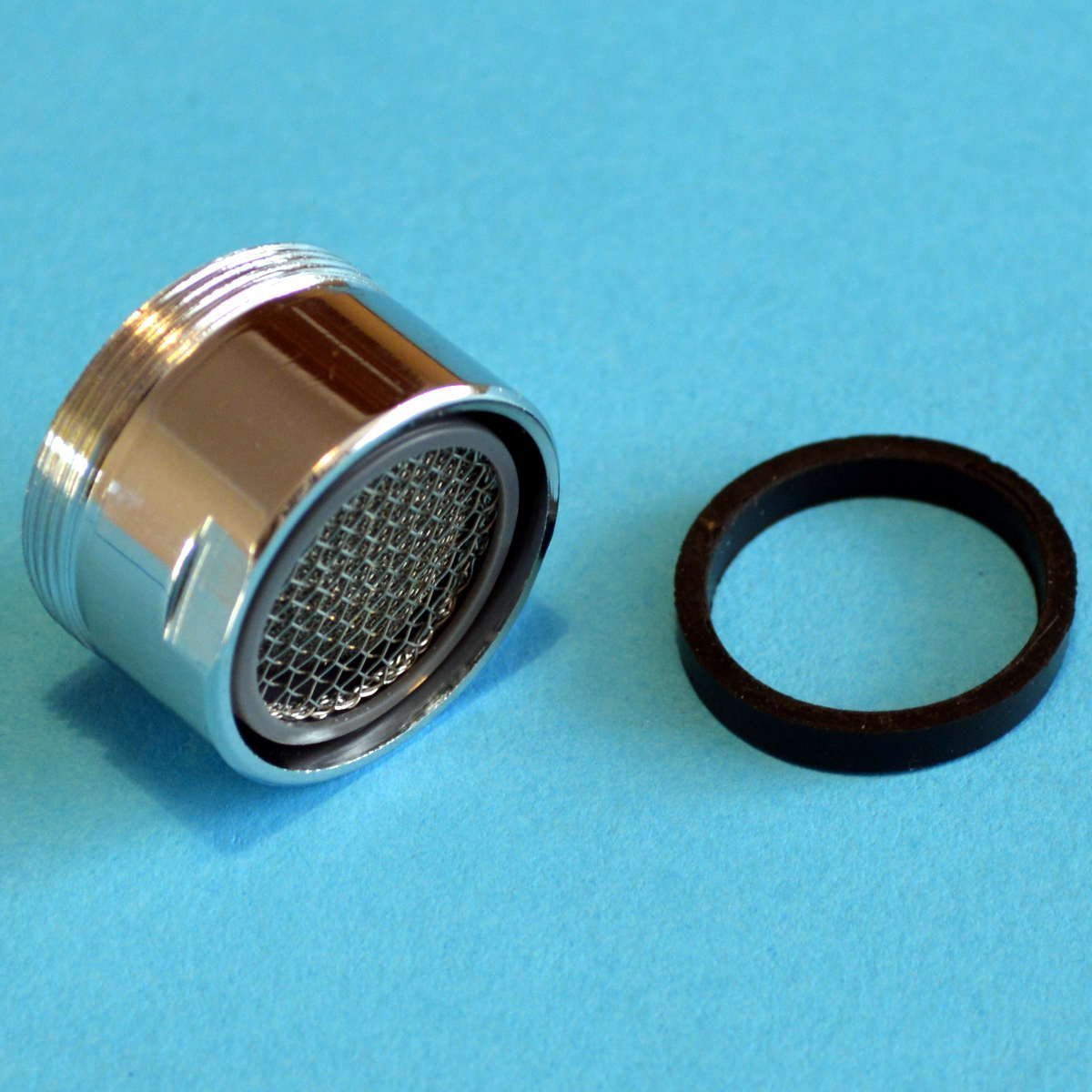 Tap Parts Tap Aerator 28mm Chrome Plated Brass Male Tread Anti Splash