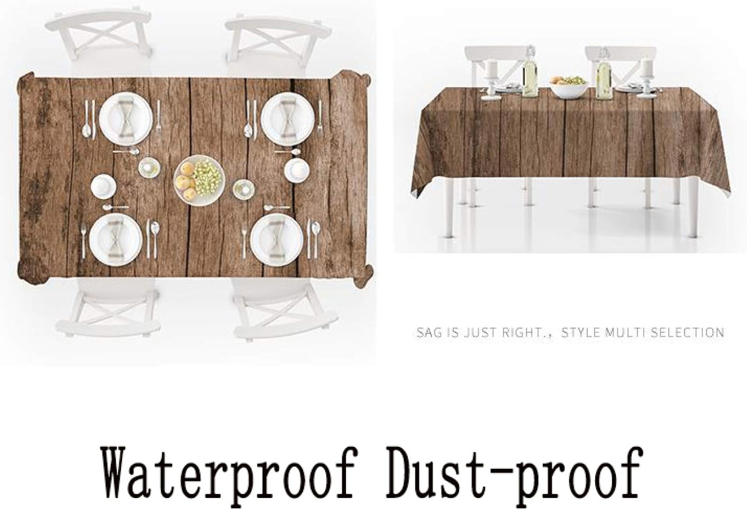 商品詳細｜ポリエステルテーブルクロス ハイサテン｜業務用テーブルクロスの専門店 ヨリフジ株式会社 家庭用テーブルクロス3Dパターン印刷テーブルクロス長方形防水テーブルクロスポリエステルファイバーテーブルクロス,brown-150*