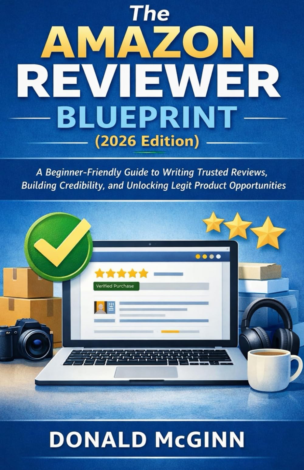 The Amazon Reviewer Blueprint (2026 Edition): A Beginner-Friendly Guide to Writing Trusted Reviews, Building Credibility, and Unlocking Legit Product Opportunities