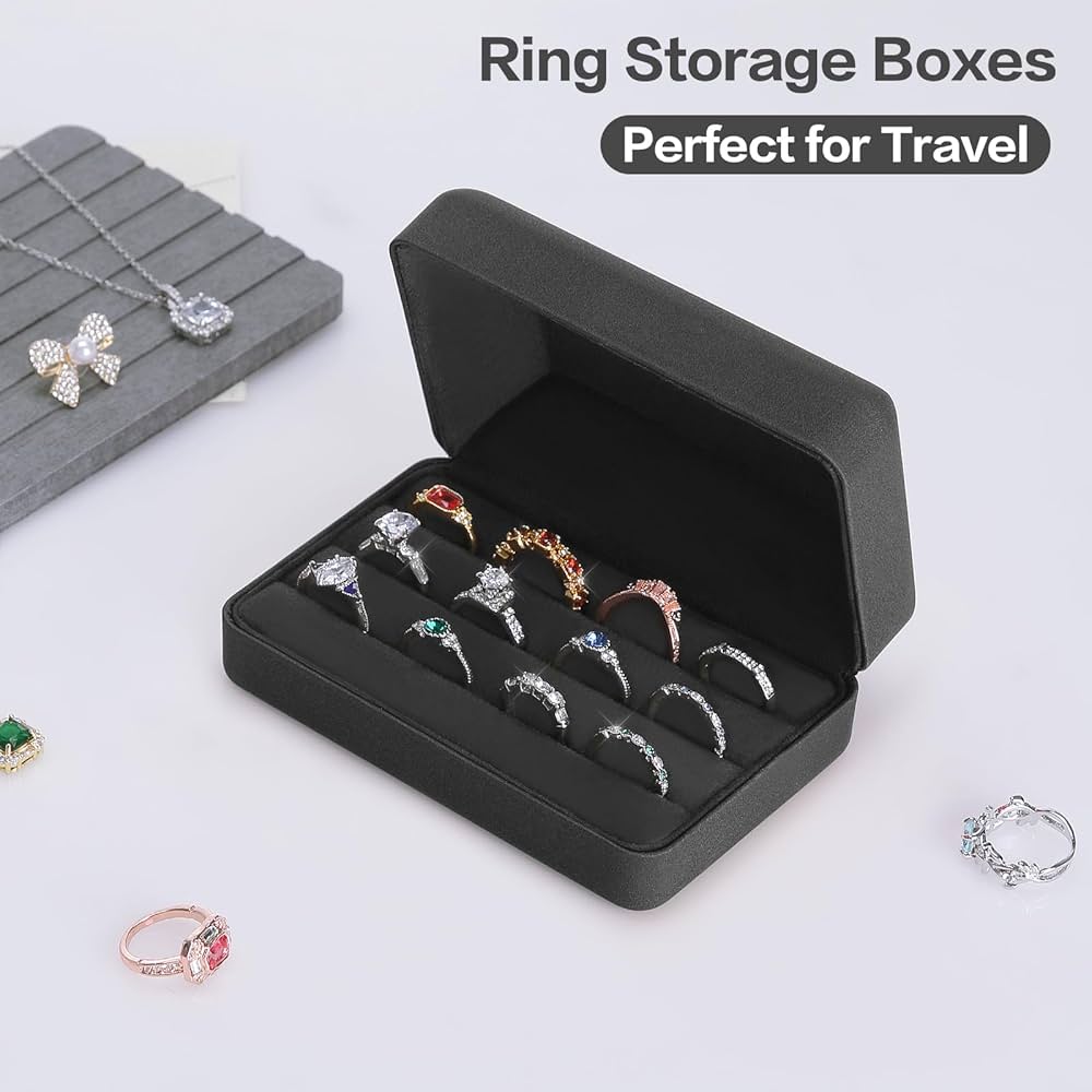 Amazon|KUKUVR Veletリング収納ボックス 複数のリング用 Amazon|KUKUVR Veletリング収納ボックス 複数のリング用