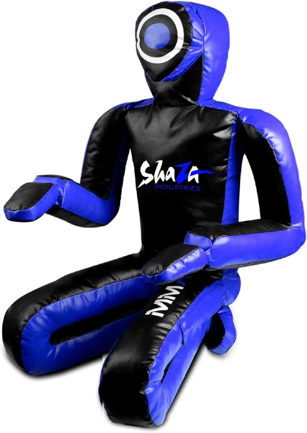 MMA Grappling Dummy, Judo Punching Bag, BJJ Wrestling Dummy, Sitting Position, Vinyl, Unfilled