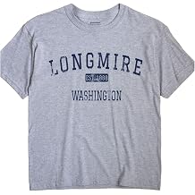 GreatCitees Longmire Washington T-Shirt EST