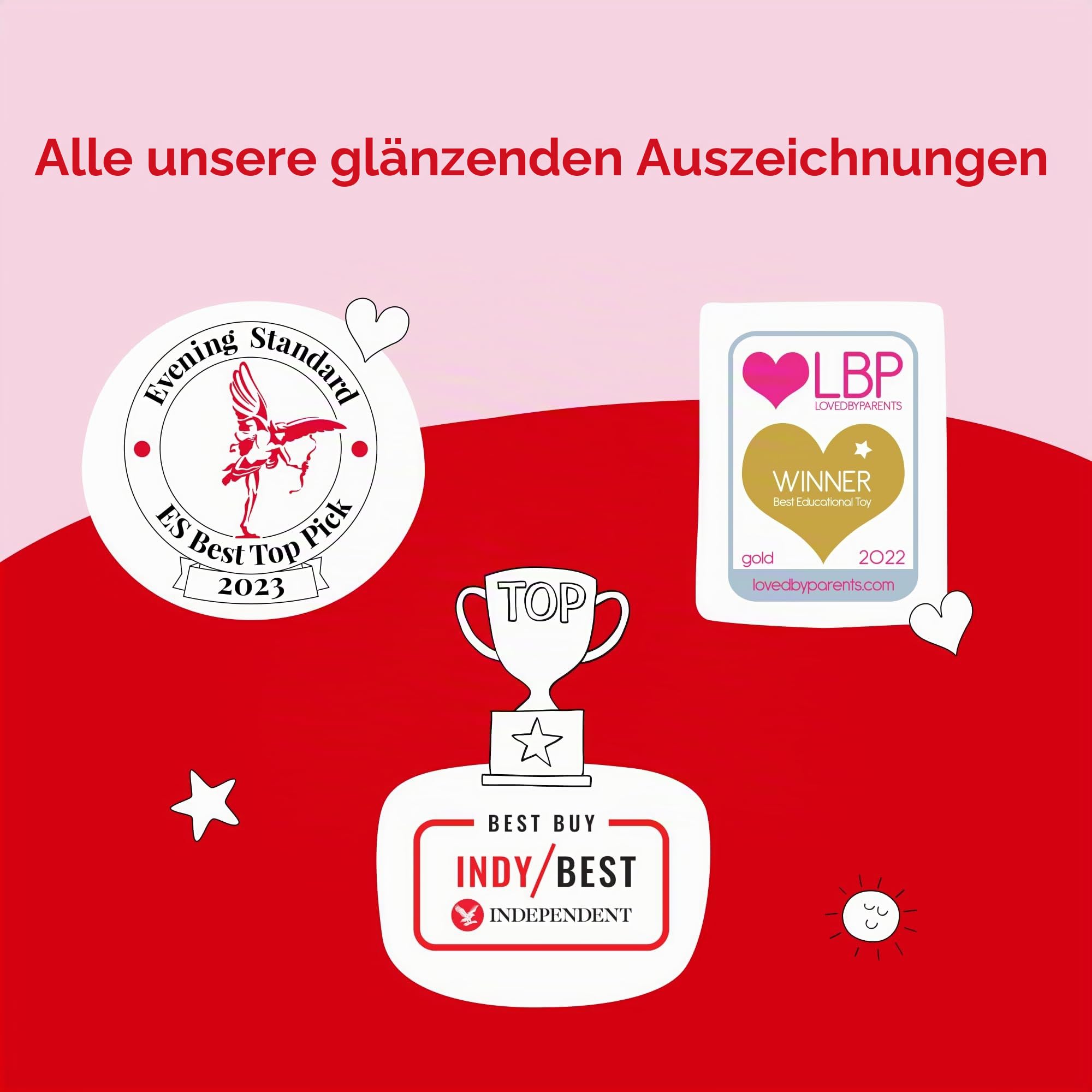 Tonies Starterset: Toniebox, grau + 1 Creative-Tonie - Hörbuch-Player und Musik-Player für Kinder - Spielzeug für Jungen und Mädchen im Alter von 3-7 Jahren