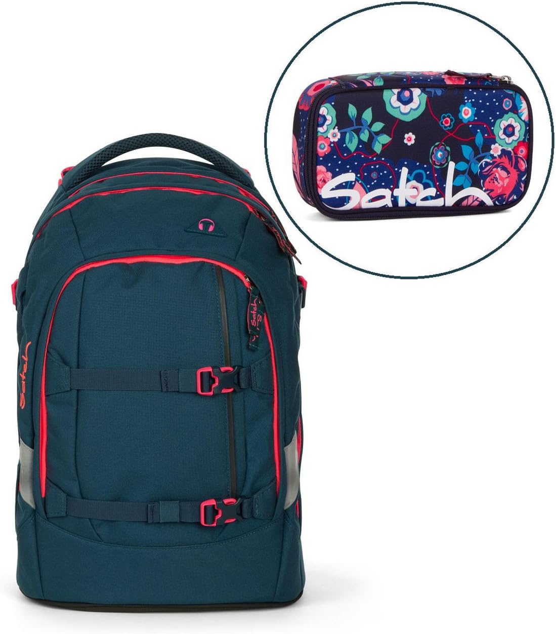 satch pack rucksack pink phantom