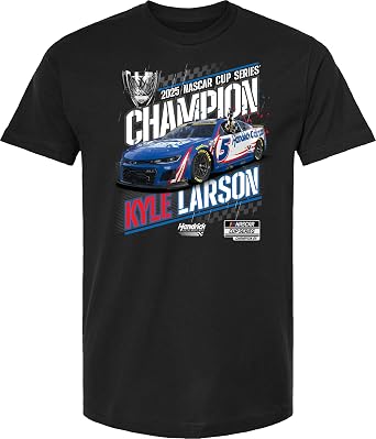 Kyle Larson #5 NASCAR 2025 Cup Series Championship Offical Champ T-Shirt
