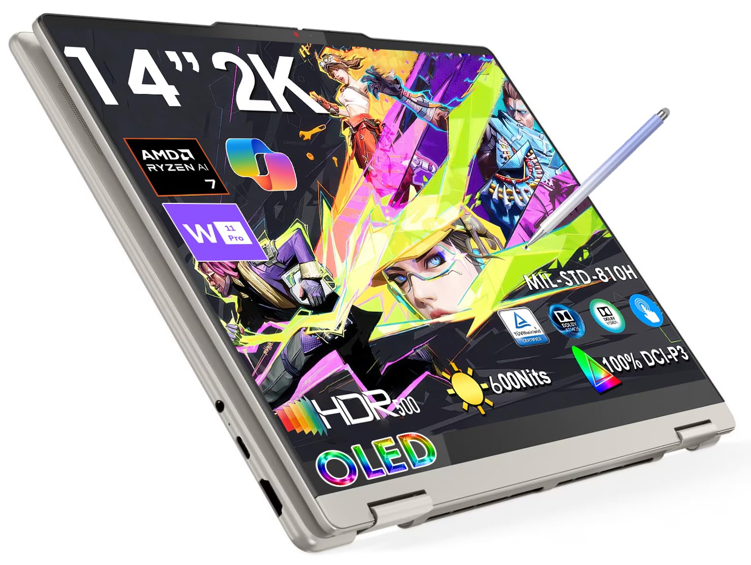 Amazon.com: Lenovo Yoga 7 2-in-1 Copilot+ PC, 14