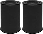 VF3500 Replacement Filter for Rigid 4 Gallon Shop Vaccum, 26643 Fine Dust Filter for 3/4/4.5 Gallon Wet Dry Portable Vacuums, Replaces WD40700, WD30500-2 Pack