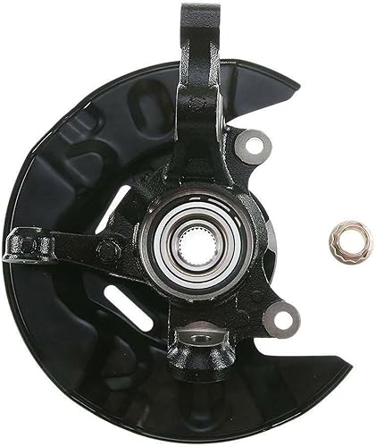 Miniatura 8 de Par de cojinetes de rueda delantera izquierda y derecha Buje de dirección nudillo Asamblea para Toyota Corolla L4 1.8L Sedan 698-389 2005 2006 2007