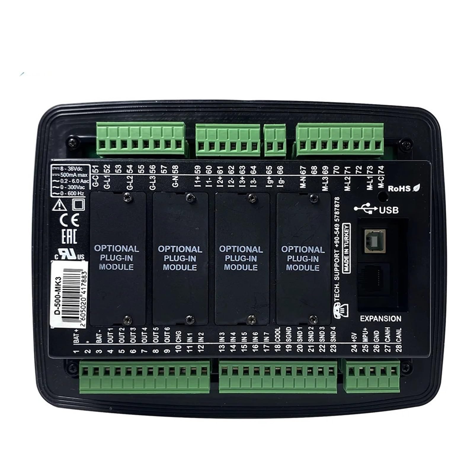 D500 MK3 Genset Controller D-500-MK3 1Pcs