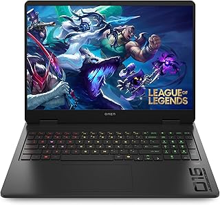 HP Omen Slim 16-an0000sf Gaming Laptop 16 Inch FHD IPS 144hz, Laptop Gamer (Intel Core Ultra 5 225H, 16GB RAM, 512GB SSD, …