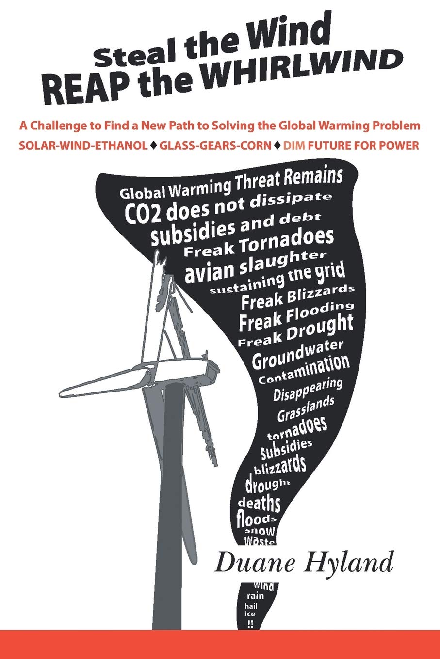 Steal the Wind Reap the Whirlwind: A Challenge to Find a New Path to Solving the Global Warming Problem