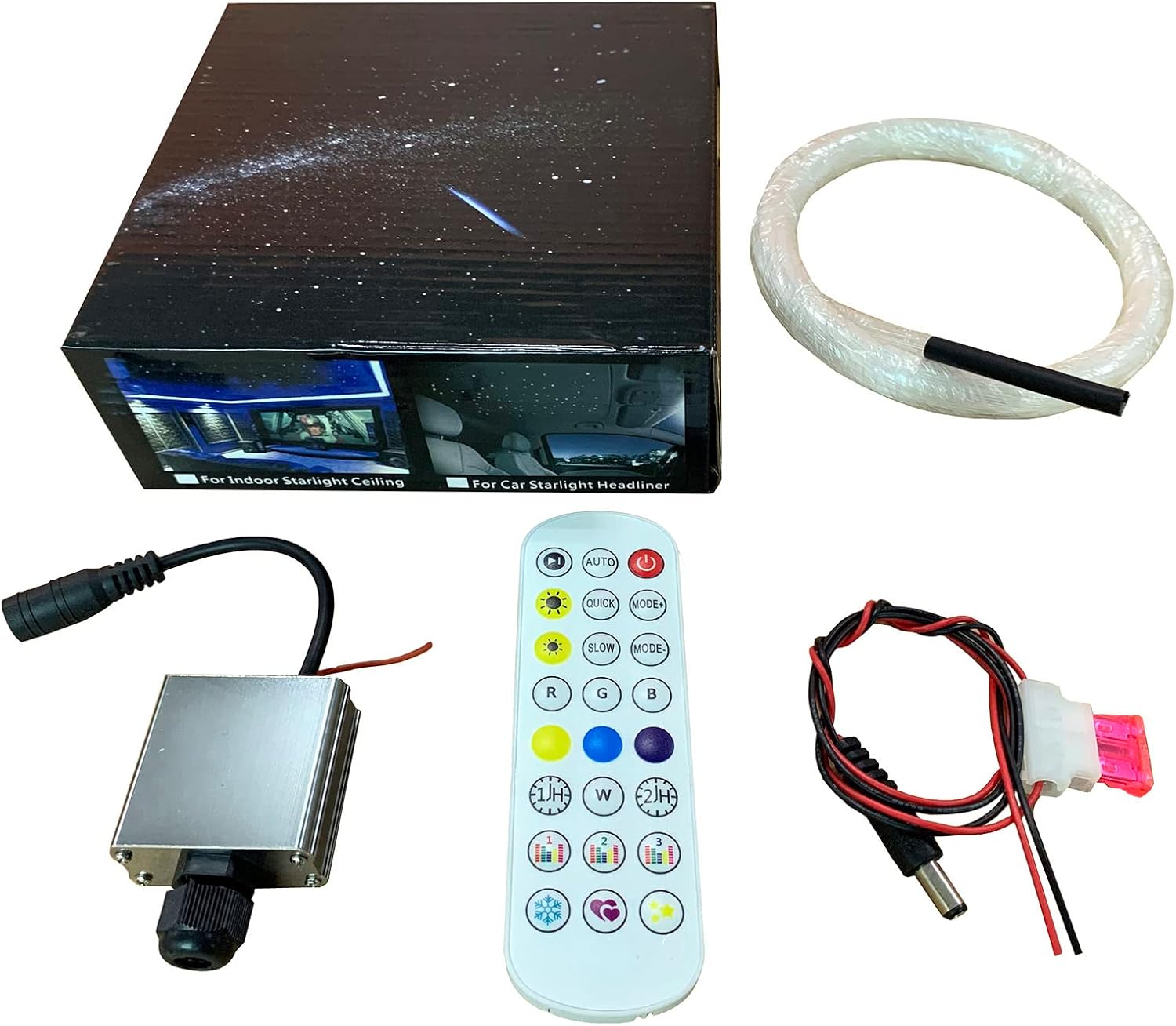 corpereal Fiber Optic Starlight car Headliner kit