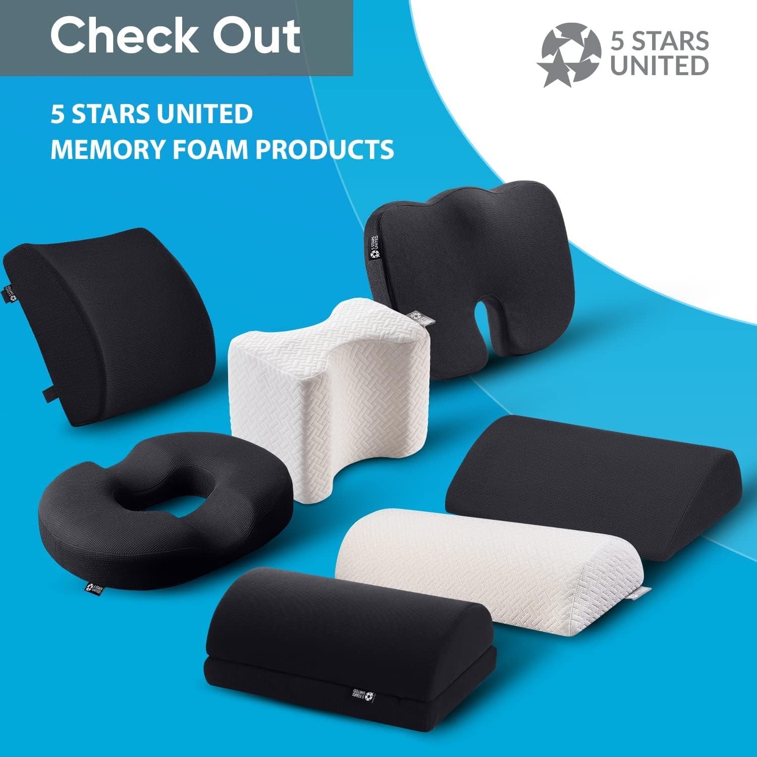 Uр Tо 40% оƒƒ Back Support for Office Chair - Memory Foam Lumbar Pillow - Large Perfect Cushion for Car, Computer and Desk Seat