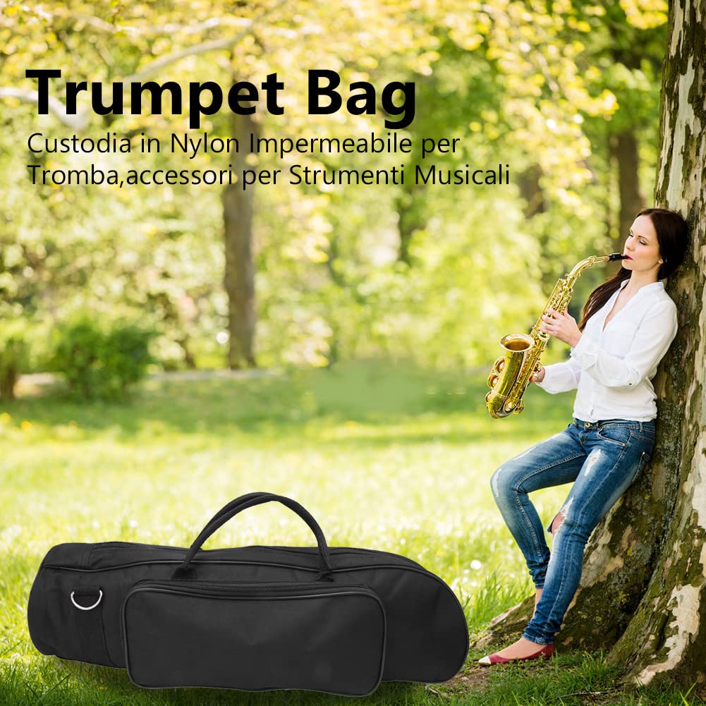 Étui étanche pour Sac de Trompette Accessoires pour Instruments de Musique en Tissu Noir Oxford
