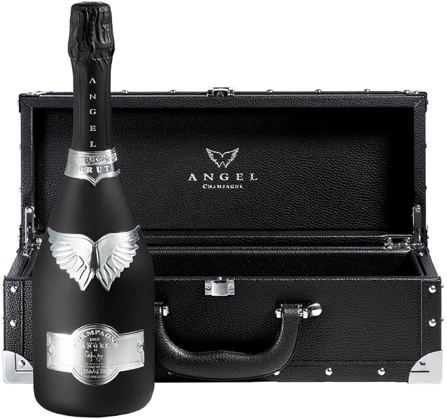 Amazon.co.jp: エンジェル シャンパン NV ブリュット ブラック [ANGEL