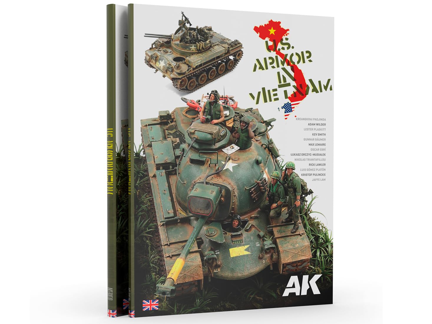 Armor in Vietnam AK130029 volumen premium de documentación militar
