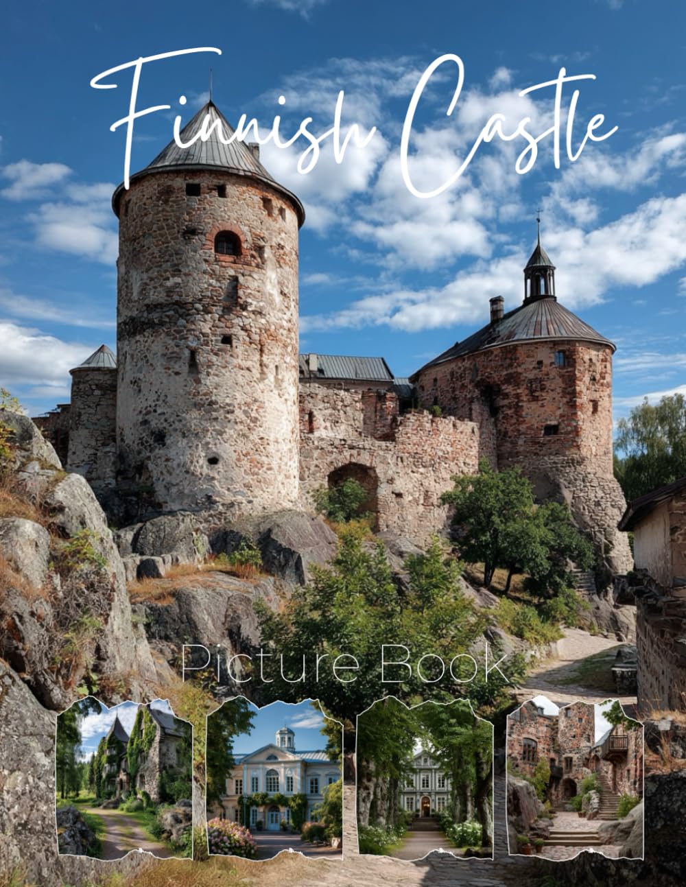 Finnish Castle Picture Book: A Photographic Journey Through Medieval Fortresses, Nordic Stone Giants, and Lakeside Ruins of Finland.