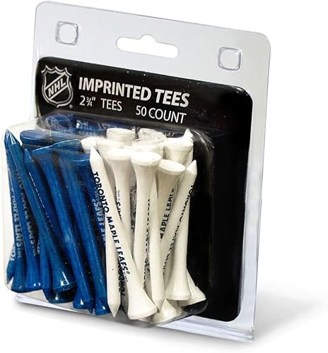 Miniatura 7 de Team Golf NHL 2-34" Golf Tees, 50 Pack, Regulation Size, Multi Team Colors