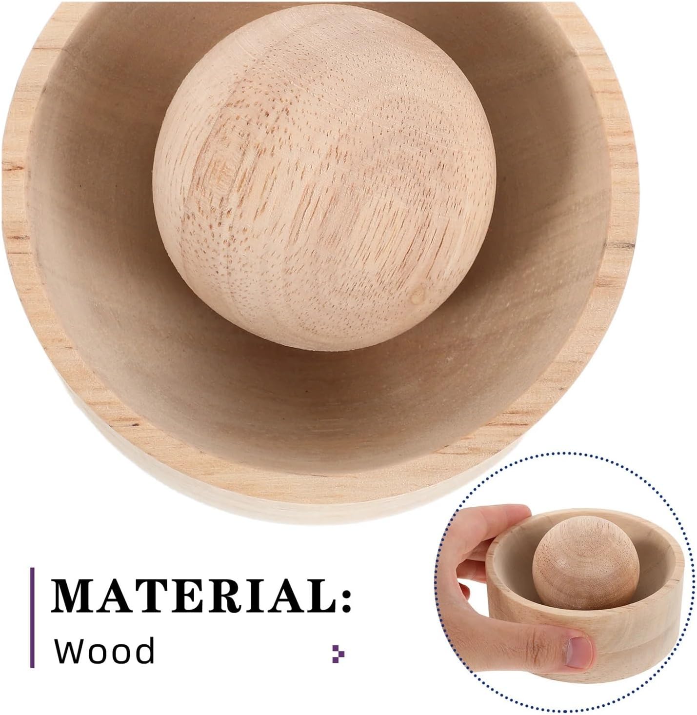 Wooden Dumpling Press Tool Manual Pastry Machine for Dumplings and Snow Mooncake