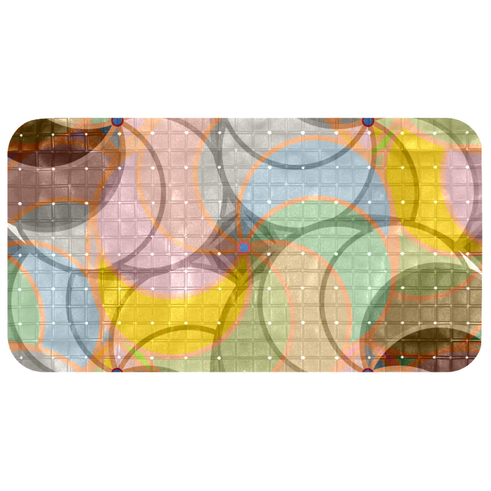 Tapis de bain pour enfant anti-glisse avec ventouses de sécurité