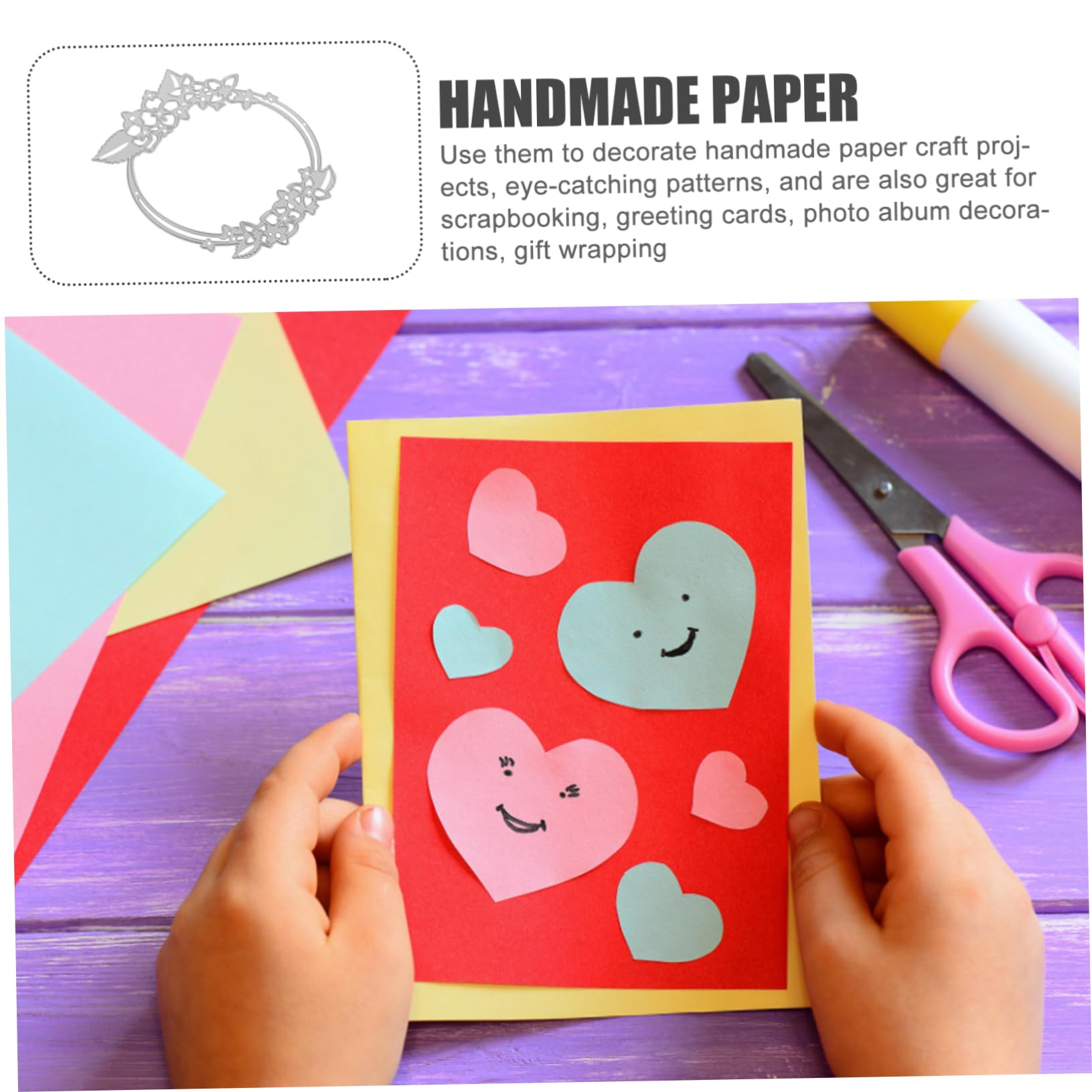 EXCEART 4 Piezas De Navidad Decoración Navideña Plantillas Para Relieve Plantillas Álbum De Recortes Troquelado Y Estampado Tarjetas Troqueladas Troqueles De Corte Para Álbum De