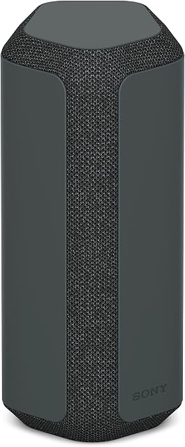 Sony SRS-XE300 Wireless Portable-Bluetooth-Speaker, IP67 Waterproof, Dustproof and Shockproof, Black- Renewed (Renewed)