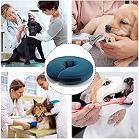 Vista 44 de MIDOG Inflatable Dog Cone Alternative for After Surgery - Soft Protective Donut Collar Prevents Licking, Comfortable Recovery E-Collar Alternative
