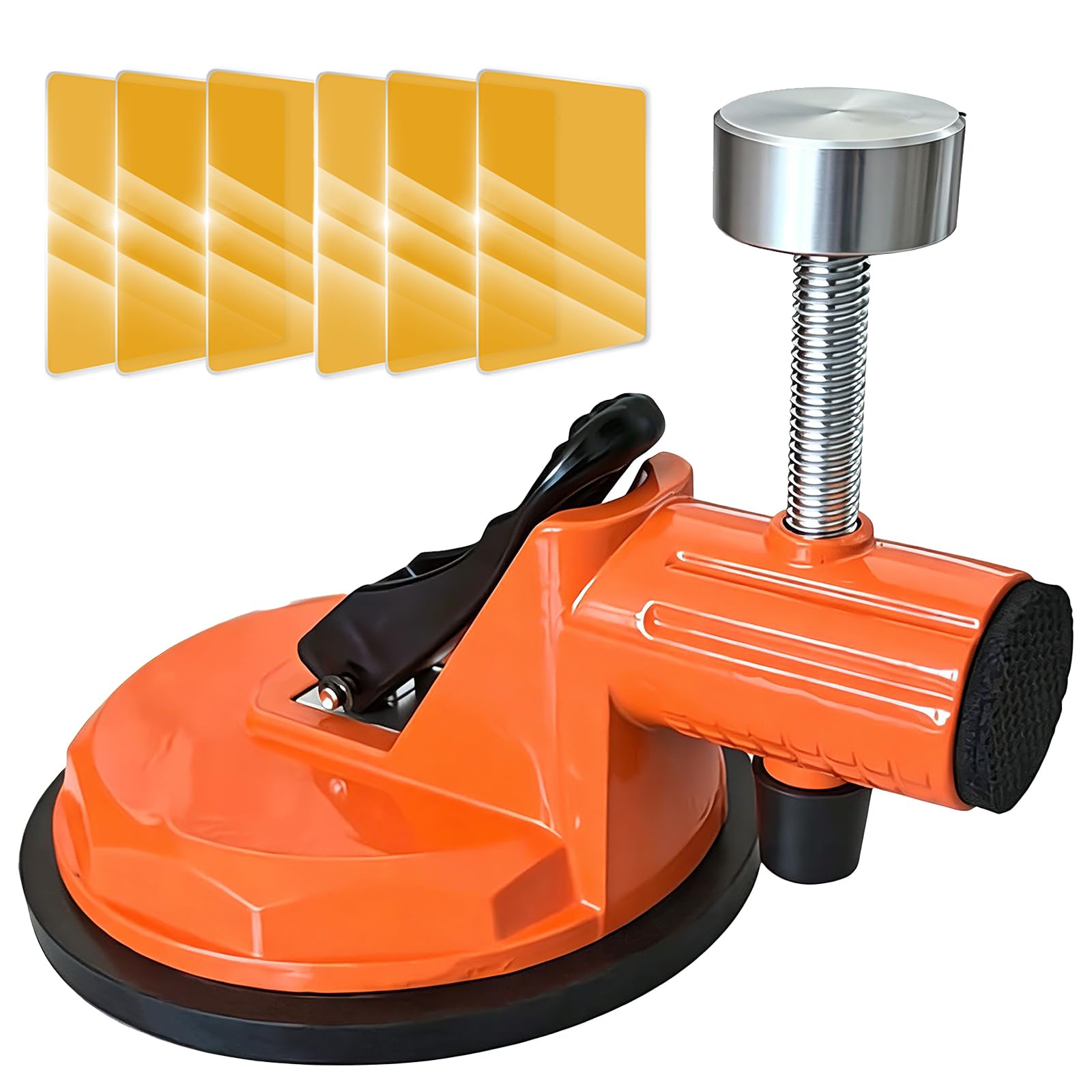 Floor Gap Fixer Tool with 6 PCS Sticky Pads, Laminate Flooring Tools