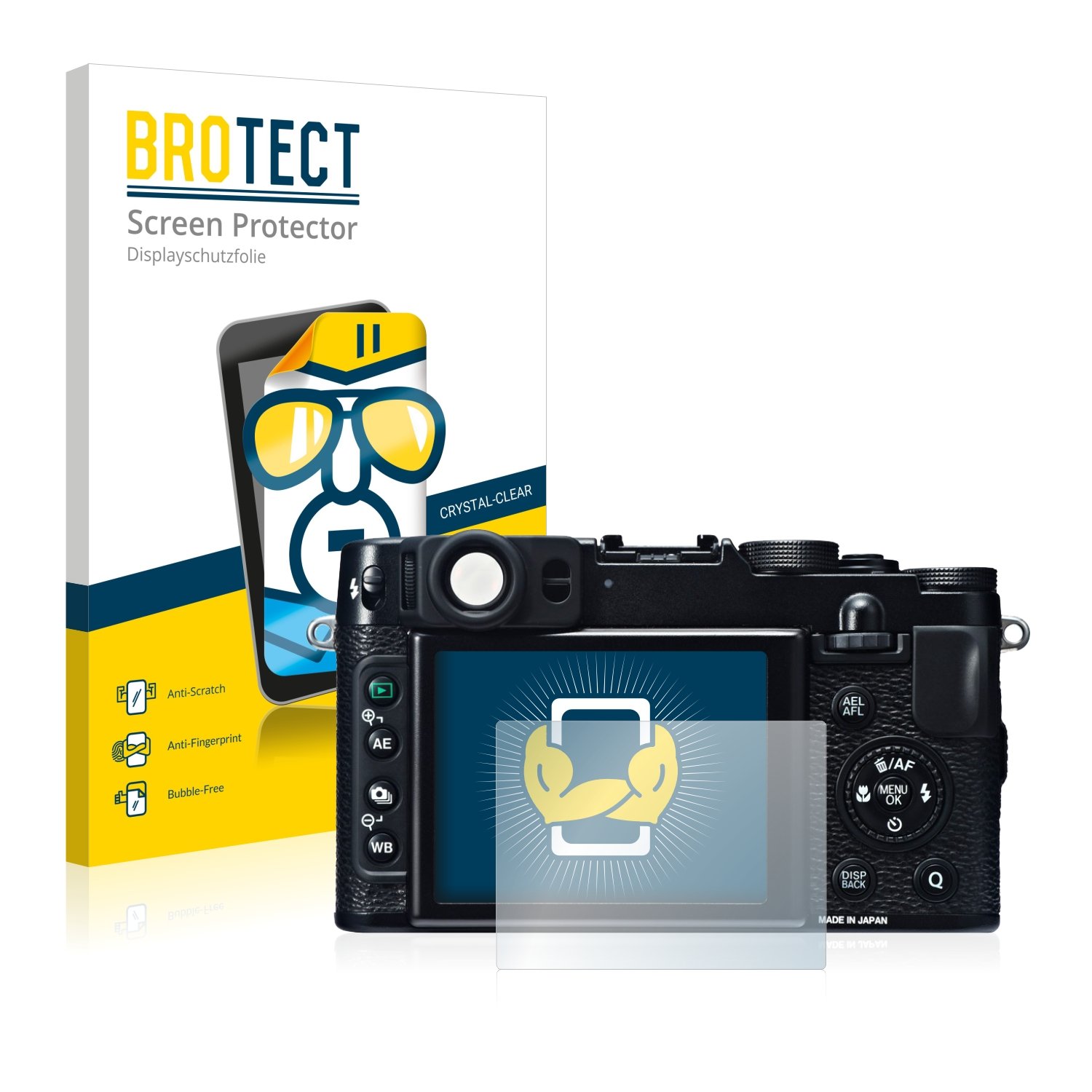 Pellicola Vetro Brotect Per Fujifilm X-T200 - Protezione Schermo 9H