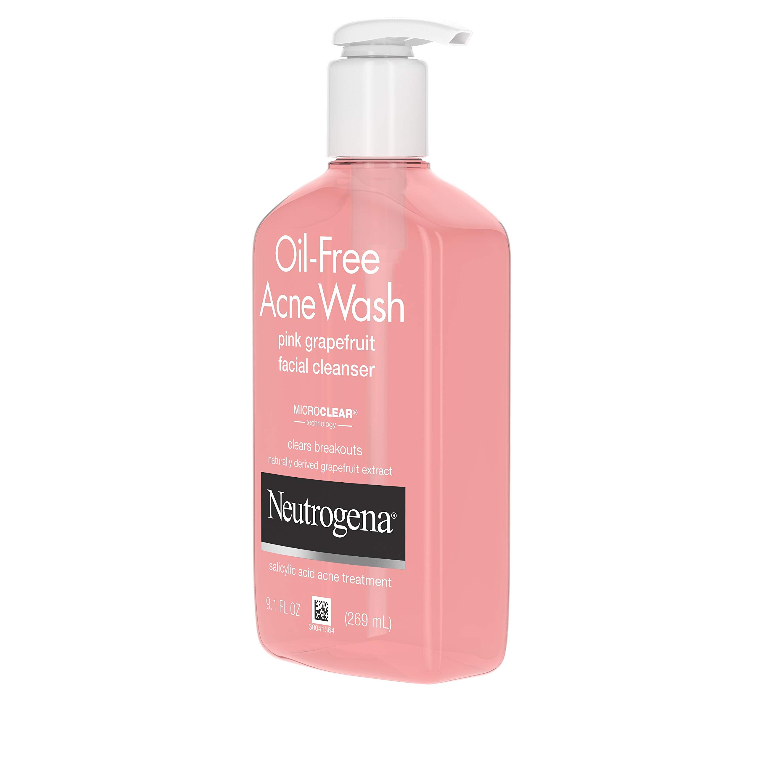 Neutrogena OilFree Salicylic Acid Pink Grapefruit Pore Cleansing Acne