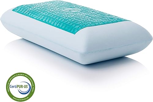 Miniatura 3 de Z Gel almohada de espuma viscoelástica con funda de terciopelo extraíble, Memory Foam, Mid Loft, King