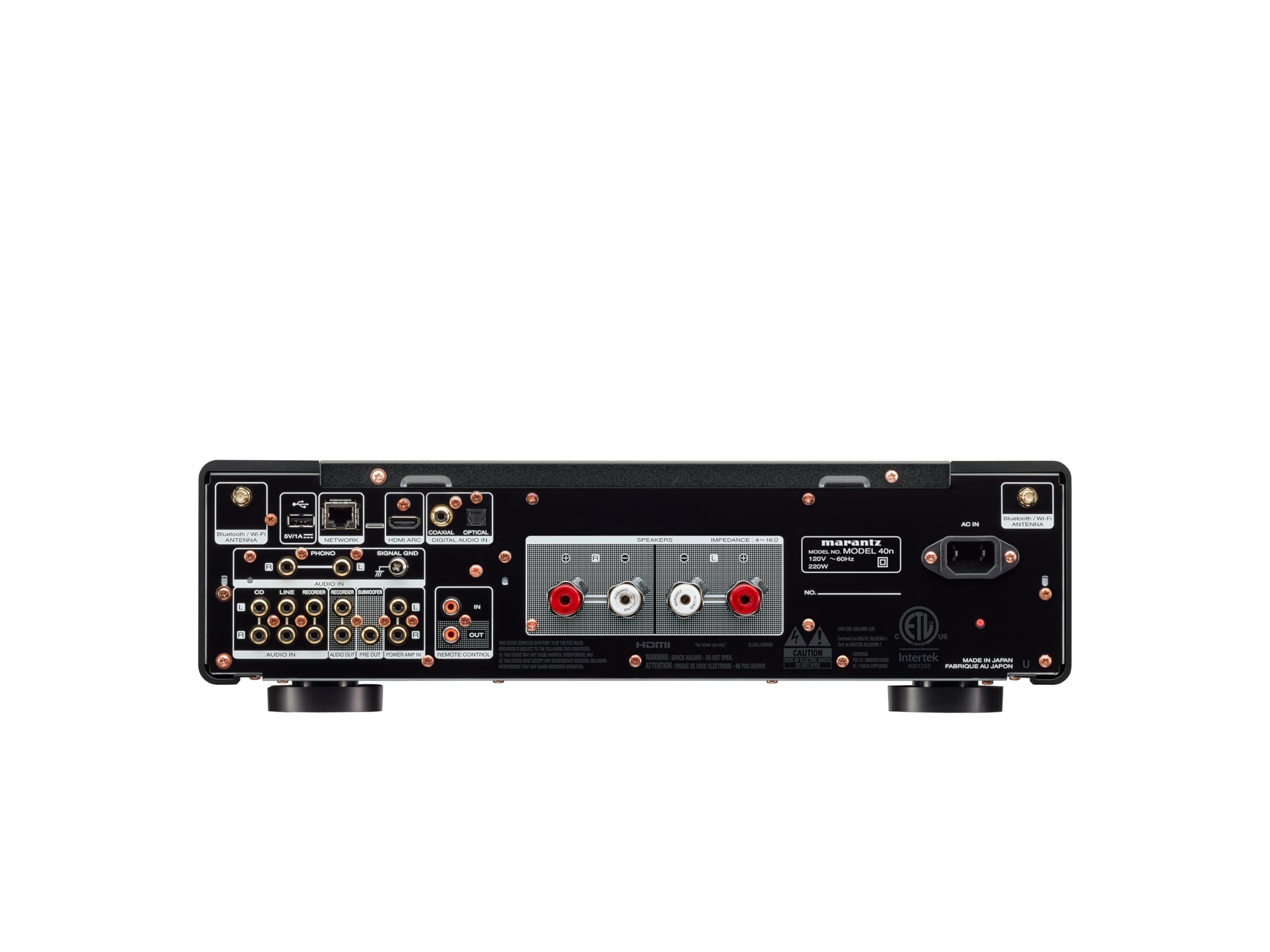 Amazon.co.jp: Marantz Model 40n 統合ステレオアンプ HEOS内蔵 
