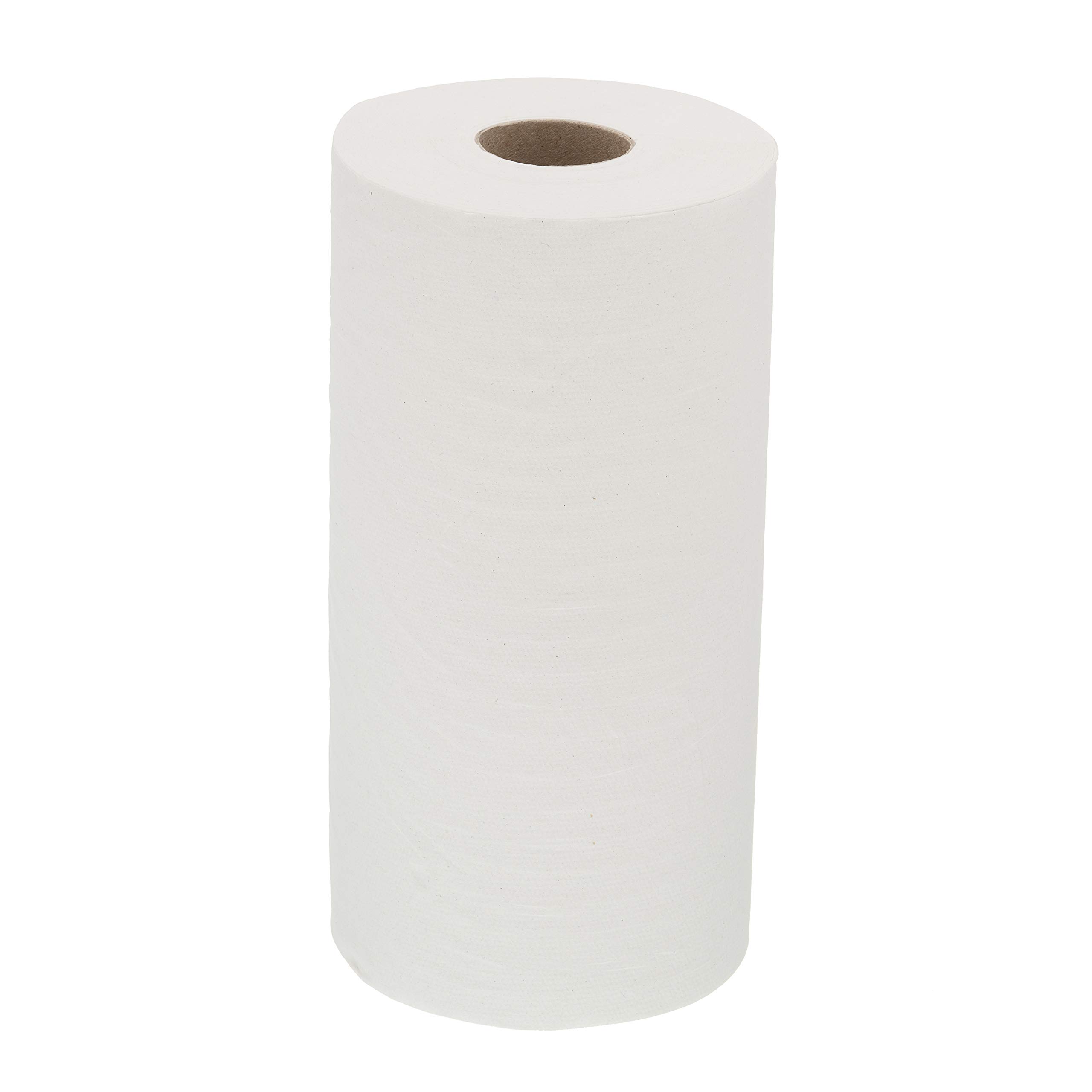 WypAll L10 papier do wycierania żywności i higieny 7236-1-warstwowe kompaktowe chusteczki do czyszczenia - 24 rolki x 165 białe chusteczki papierowe (łącznie 3960)