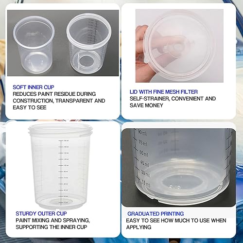 Miniatura 2 de ANSIKE Pistola de pintura LED universal para automóvil sistema de iluminación de pistola de pintura blanca y cálida de dos colores con cargador